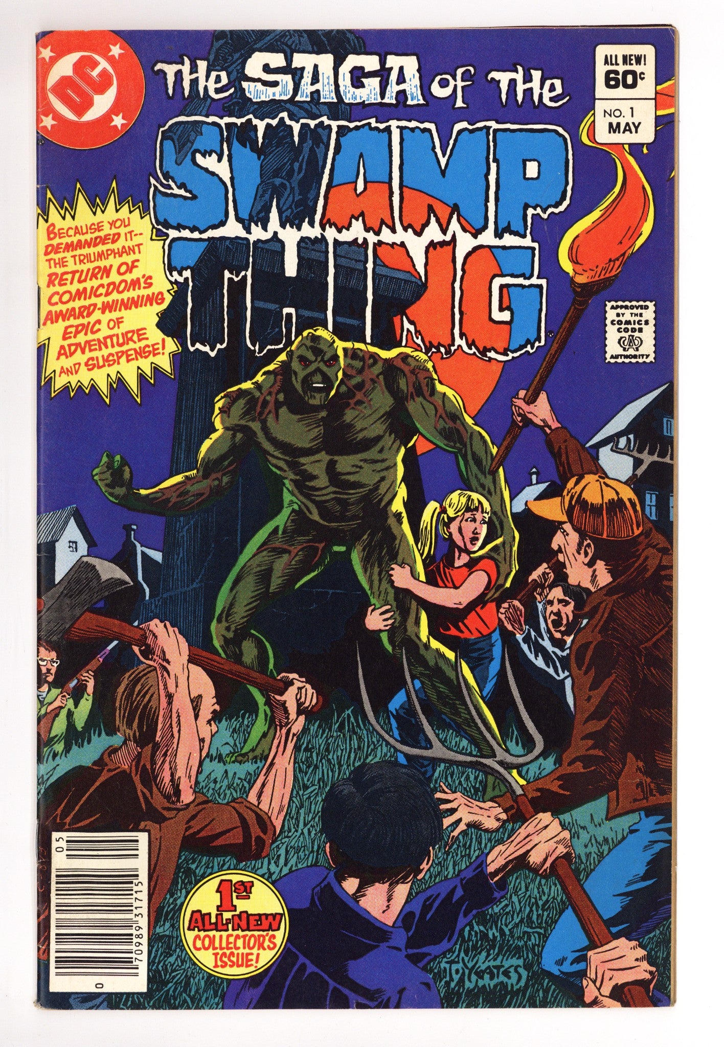 The Saga of Swamp Thing Vol 2 1 Mid Grade (1982) 