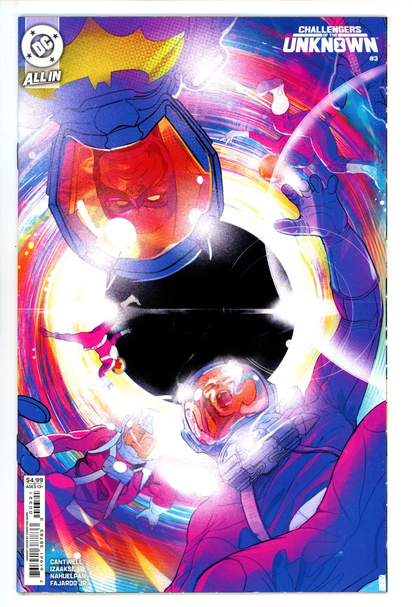 Challengers Of The Unknown Vol 5 3 Ward Variant (2025)