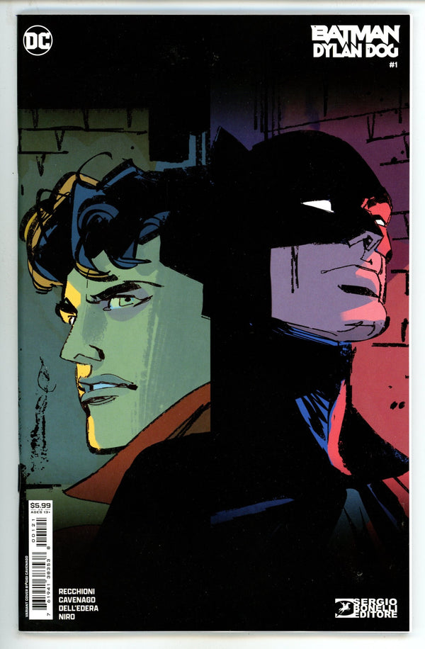 Batman Dylan Dog 1 Cavenago Variant (2024)