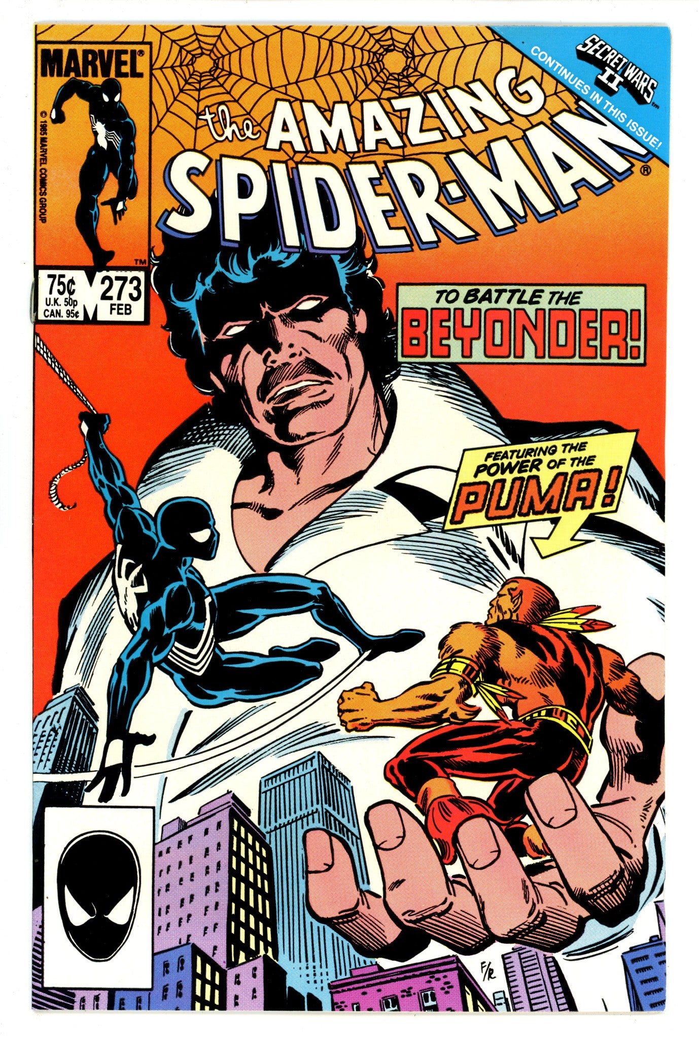 The Amazing Spider-Man Vol 1 273 FN+ (6.5) (1986) 
