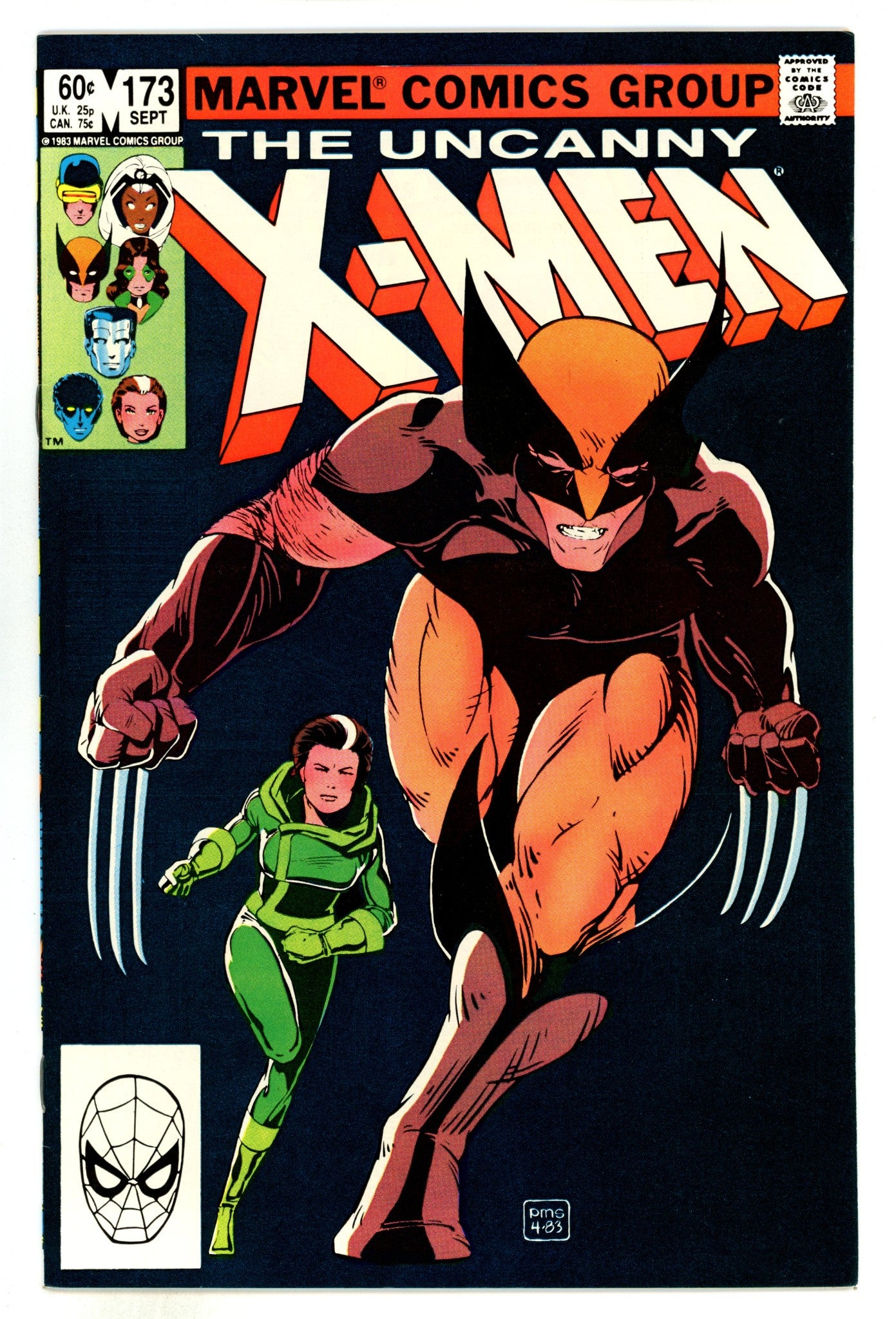 The Uncanny X-Men Vol 1 173  VF (8.0)  (1983)  