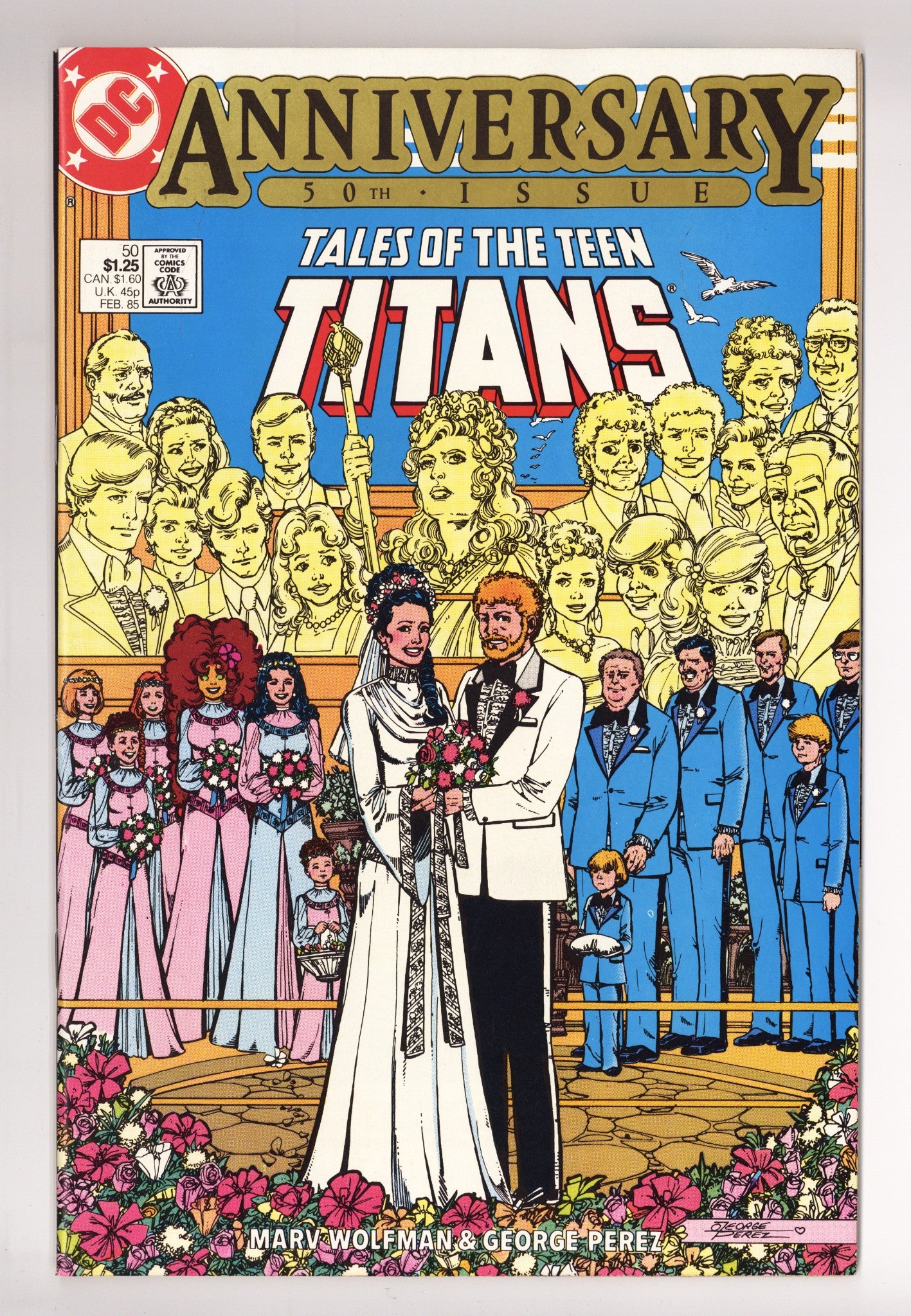 Tales of the Teen Titans 50 Mid Grade (1985) 