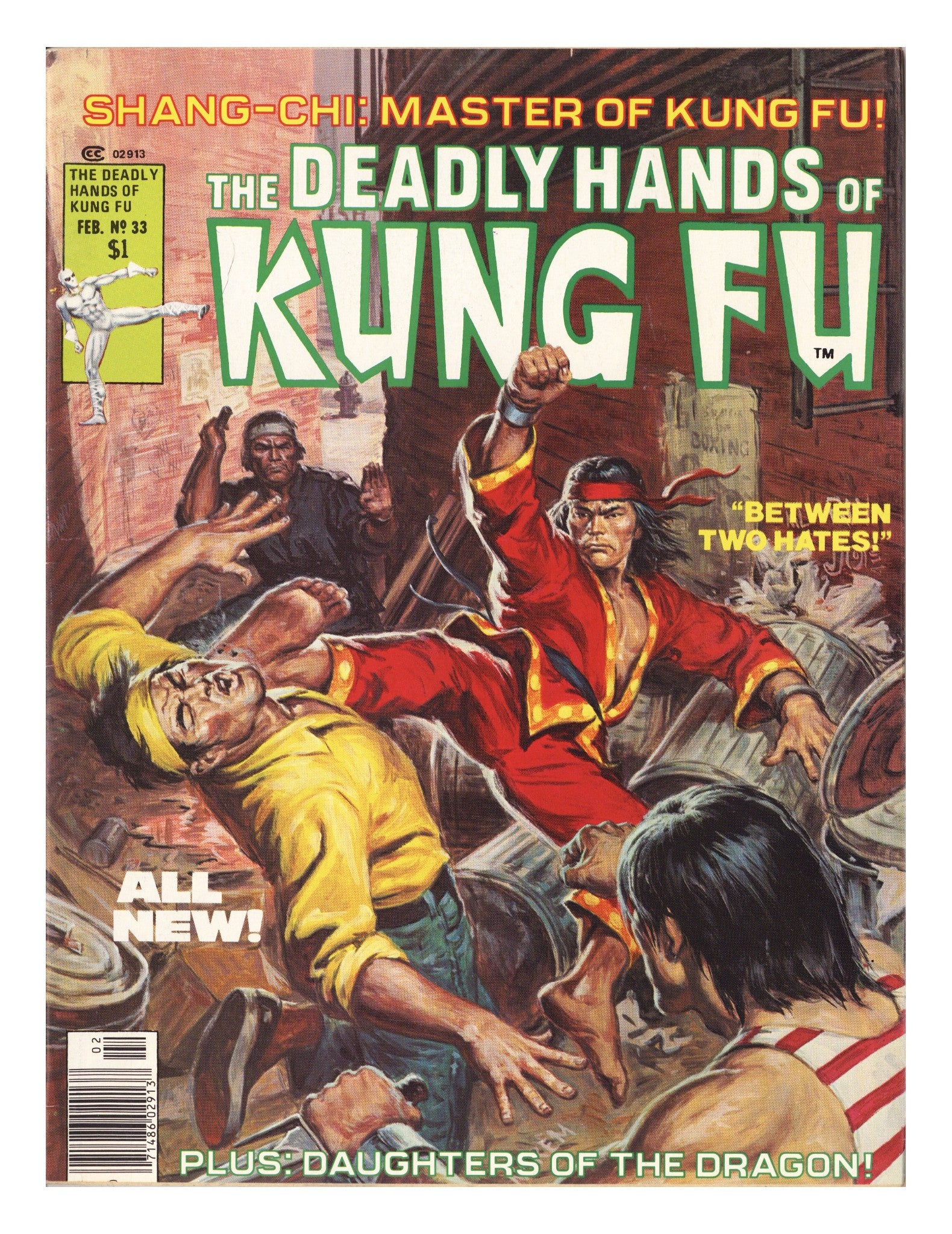 The Deadly Hands of Kung Fu Vol 1 33 FN+ (6.5) (1977) 