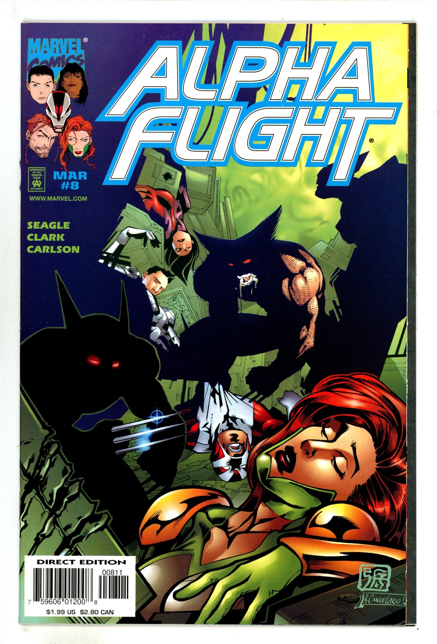 Alpha Flight Vol 2 8 High Grade (1998) 