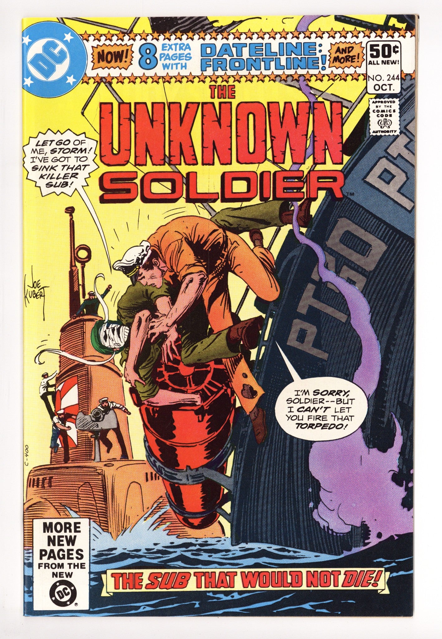 Unknown Soldier Vol 1 244 High Grade (1980) 