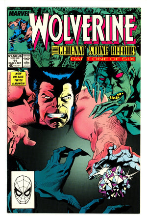 Wolverine Vol 2 11 Mid Grade (1989)