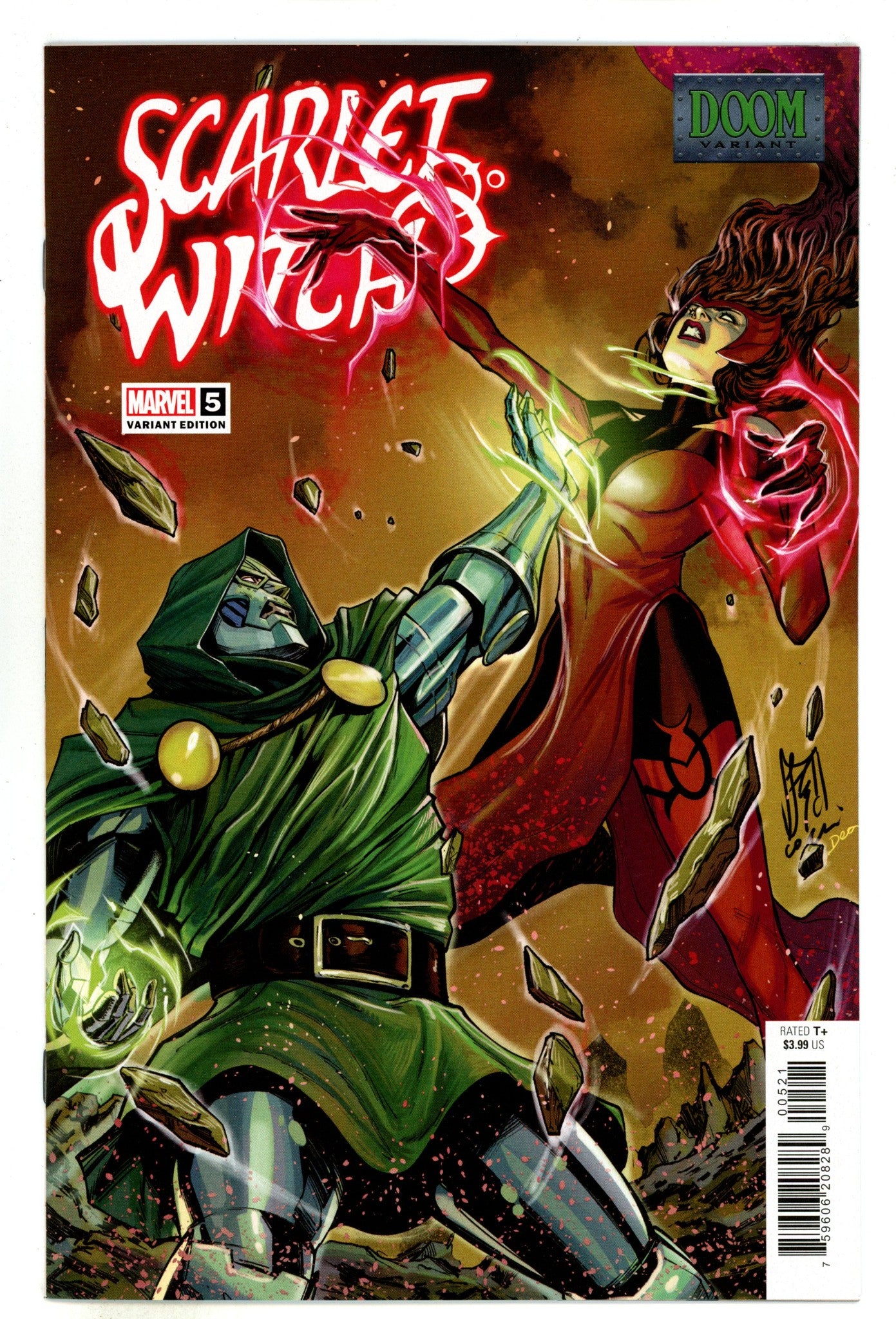 Scarlet Witch Vol 4 5 High Grade (2024) Caselli Variant 