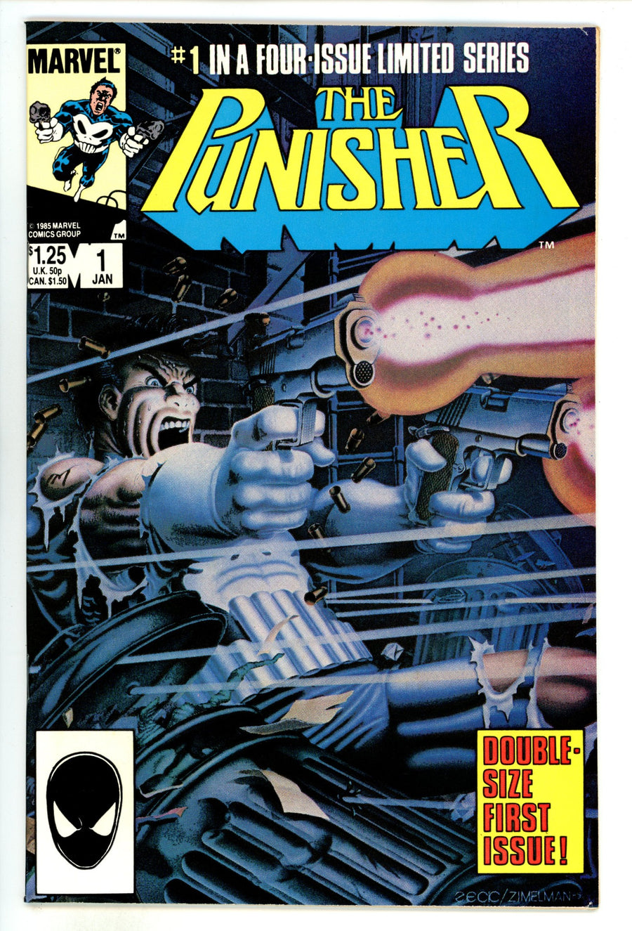 The Punisher Vol 1 1  VF+ (8.5)  (1986)  
