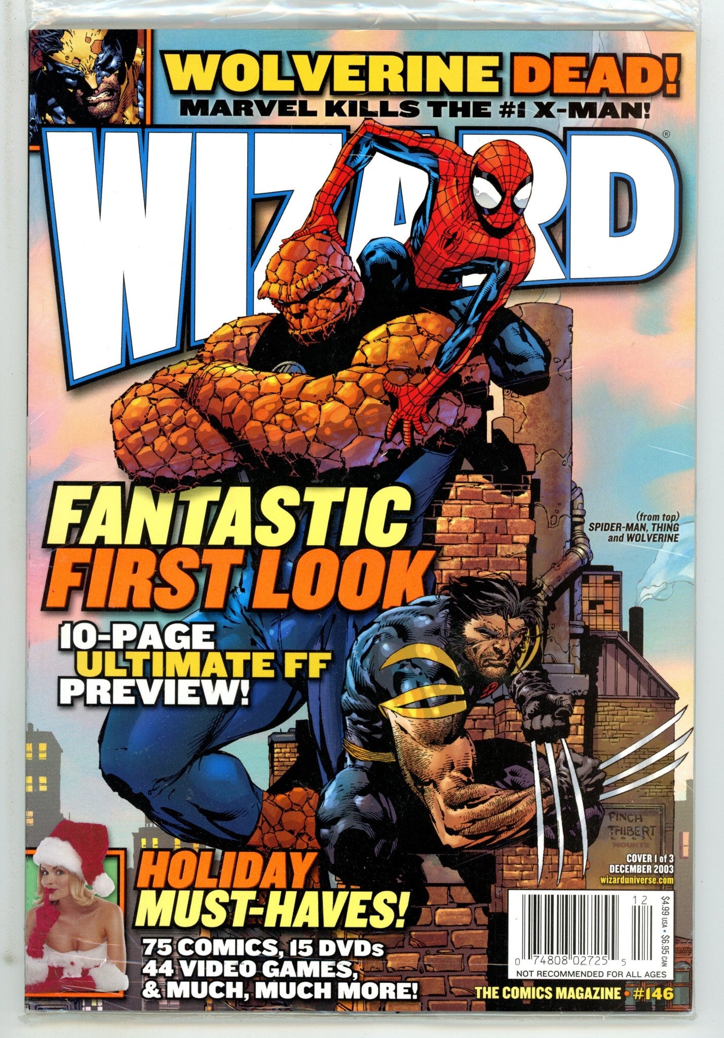 Wizard: The Comics Magazine 146 New, Sealed (2003) 