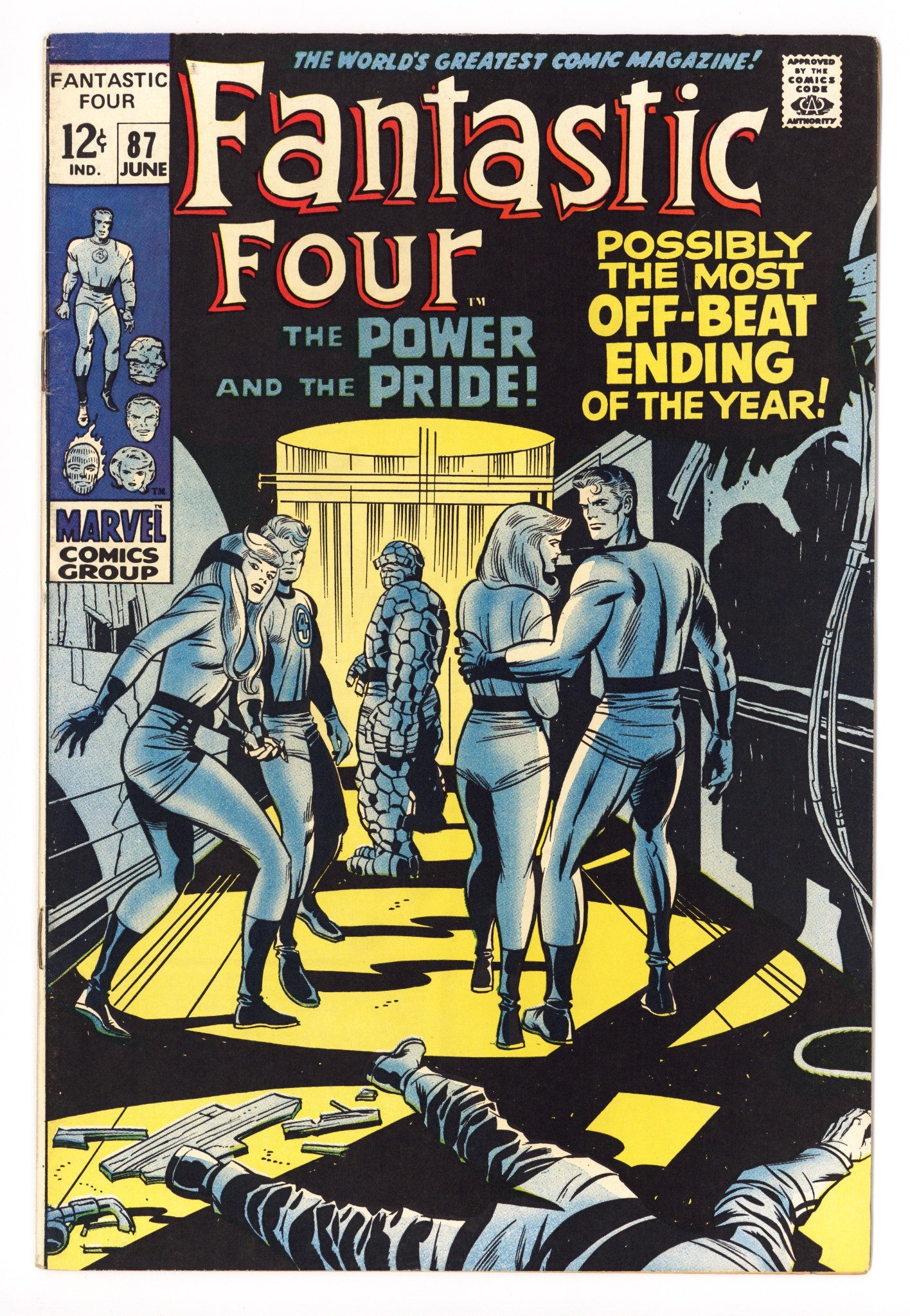 Fantastic Four Vol 1 87 VF- (7.5) (1969) 