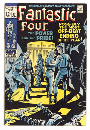 Fantastic Four Vol 1 87 VF- (7.5) (1969)