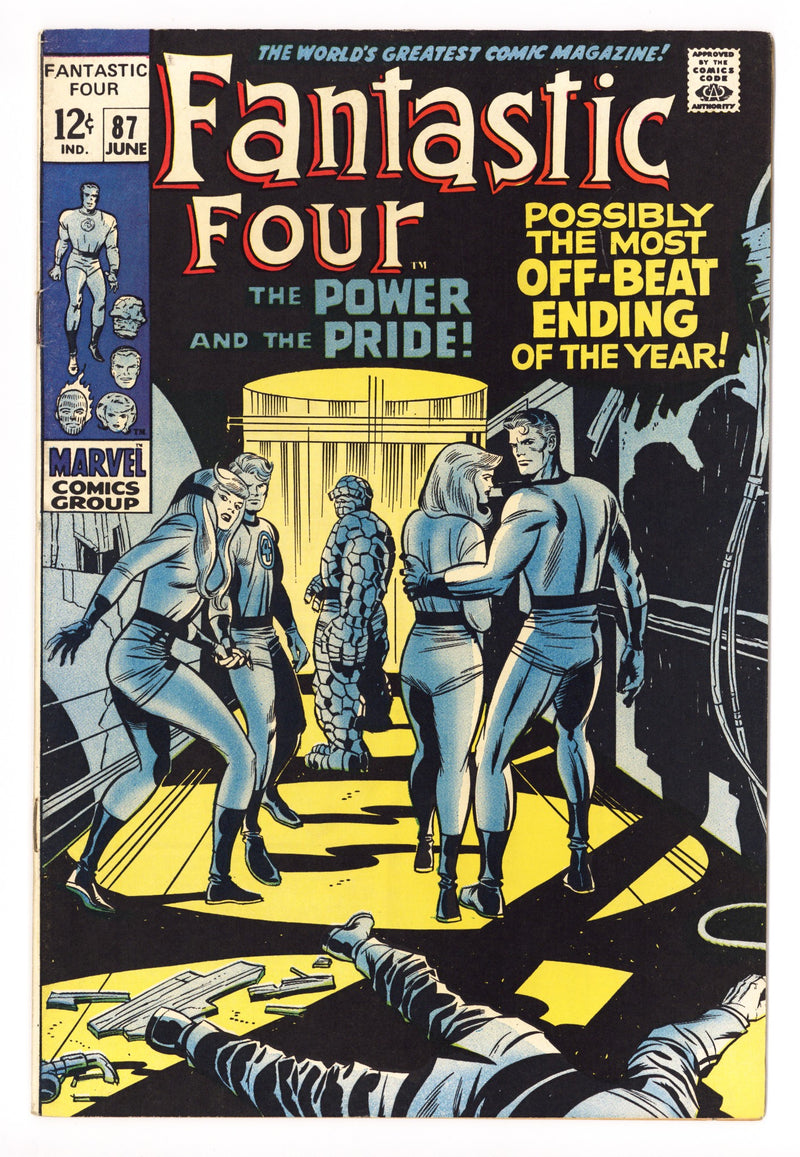 Fantastic Four Vol 1 87 VF- (7.5) (1969) 