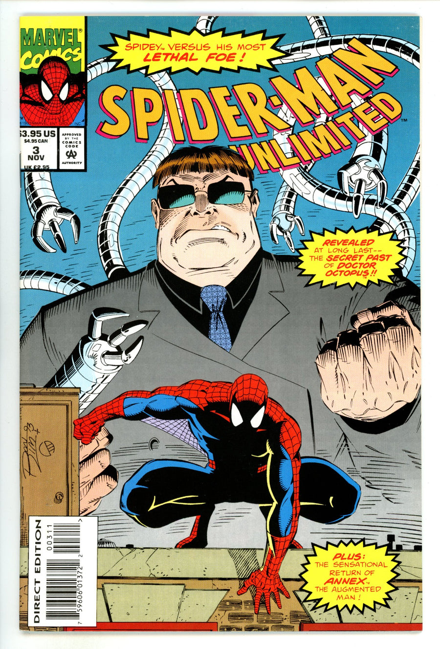 Spider-Man Unlimited Vol 1 3  High Grade  (1993)  