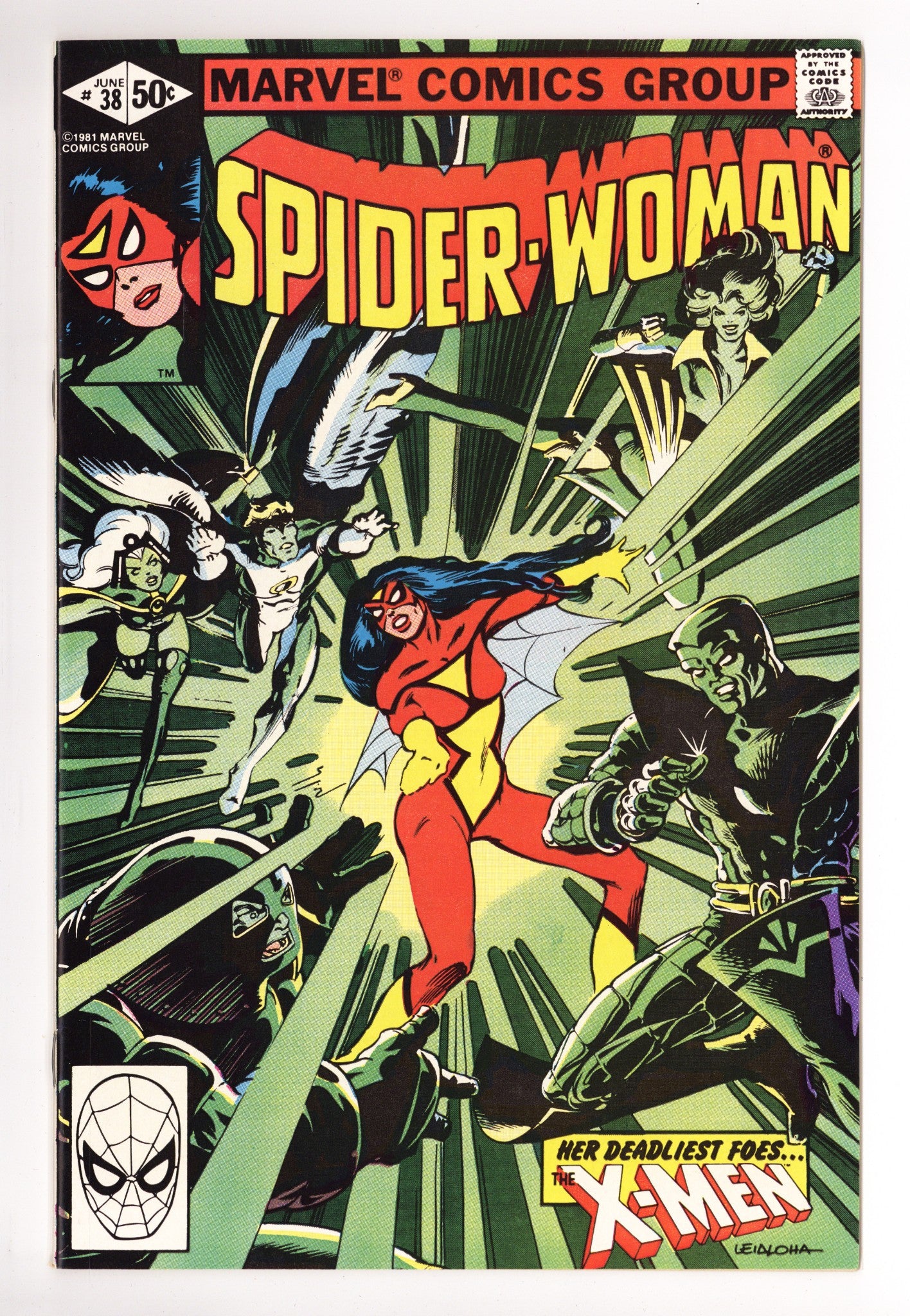 Spider-Woman Vol 1 38 NM- (9.2) (1981) 