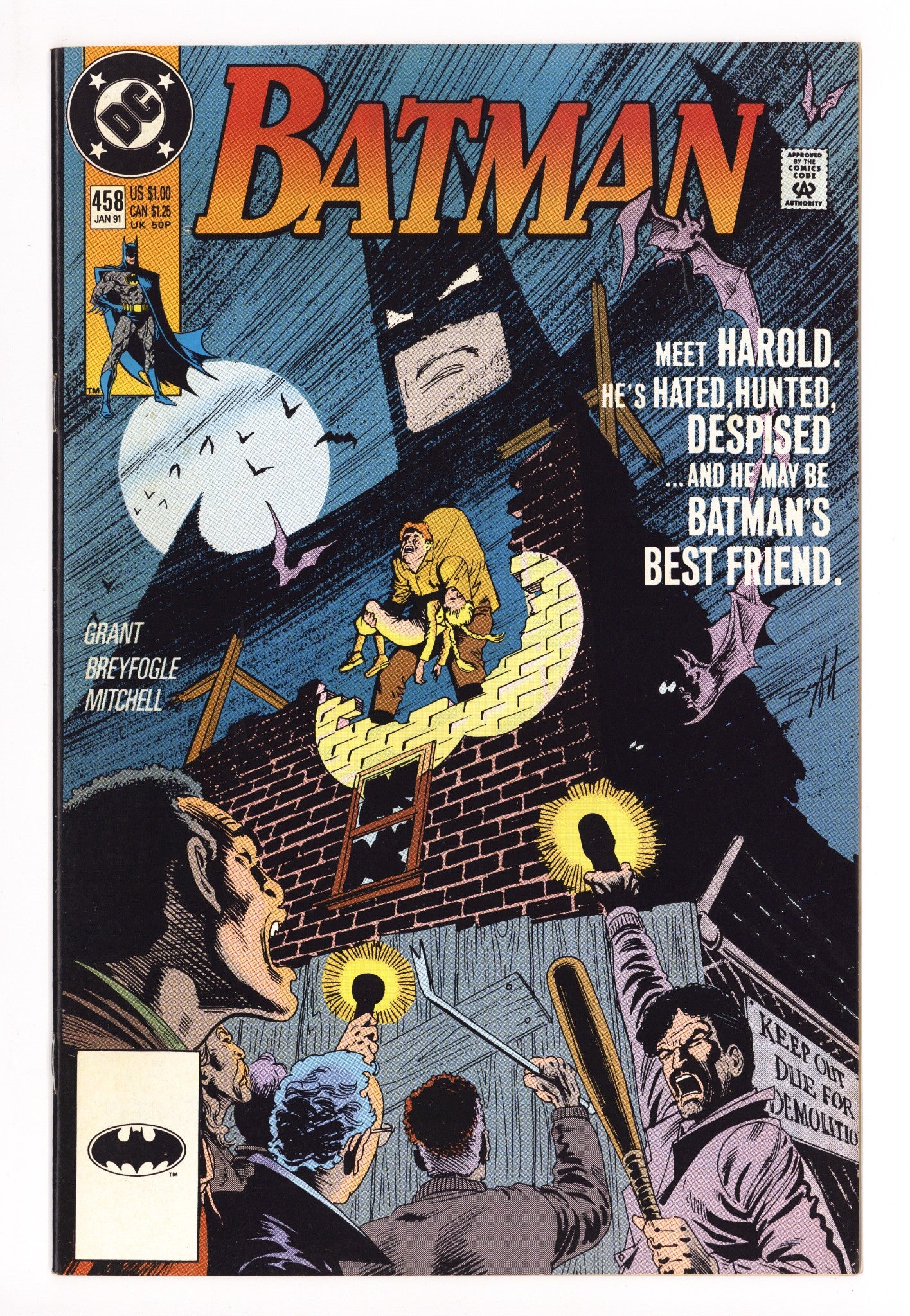 Batman Vol 1 458 High Grade (1991) 