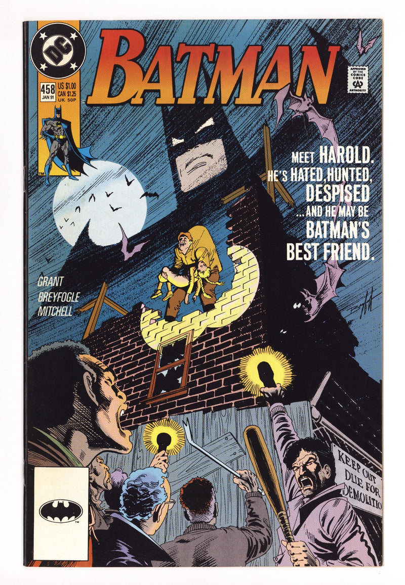 Batman Vol 1 458 High Grade (1991) 