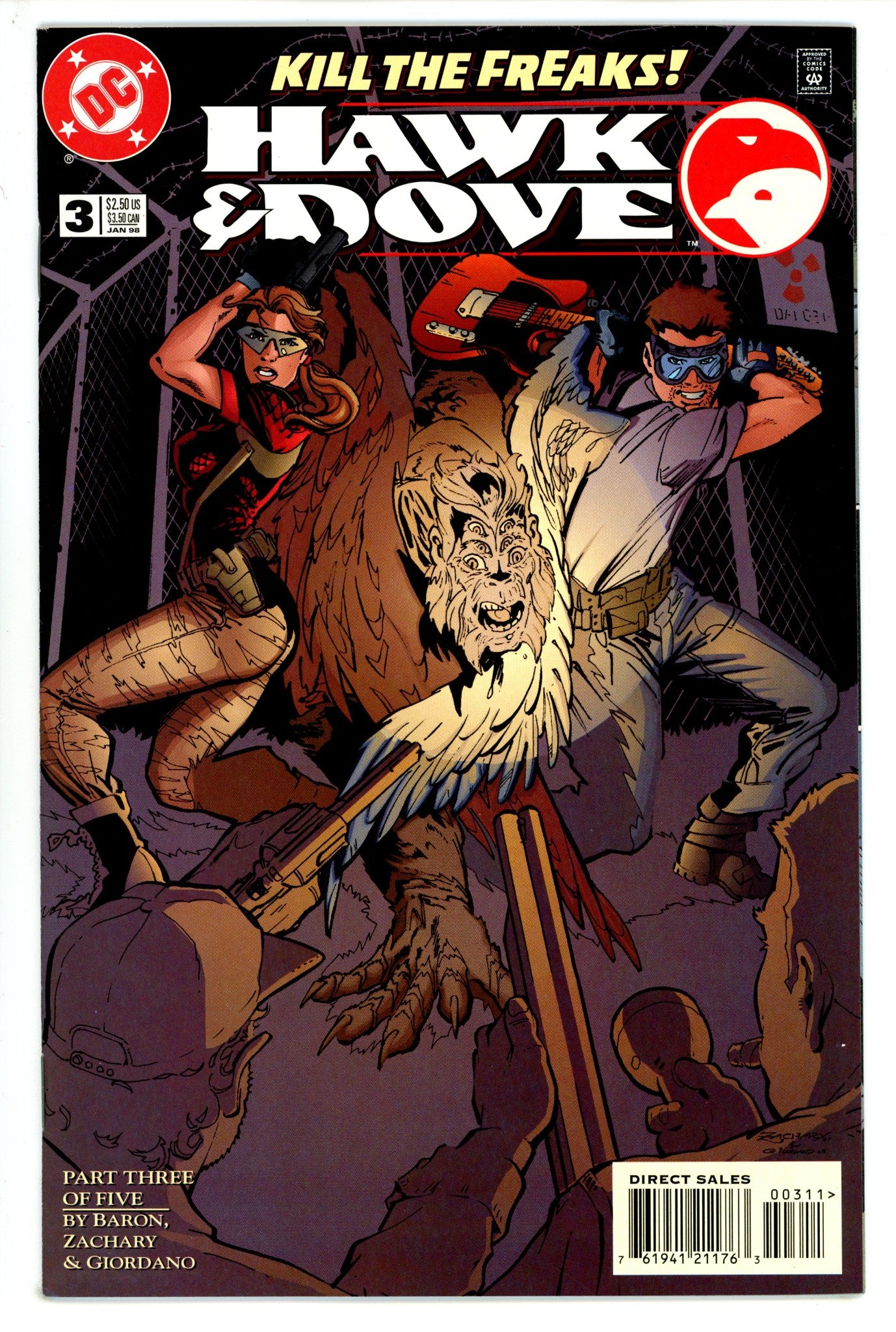 Hawk and Dove Vol 4 3 (1997)