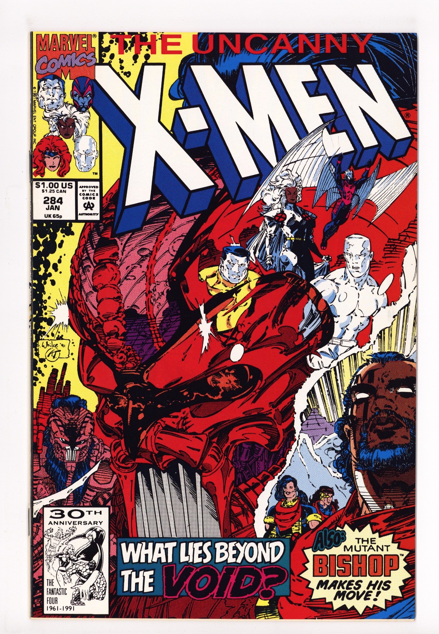 The Uncanny X-Men Vol 1 284 High Grade (1992) 
