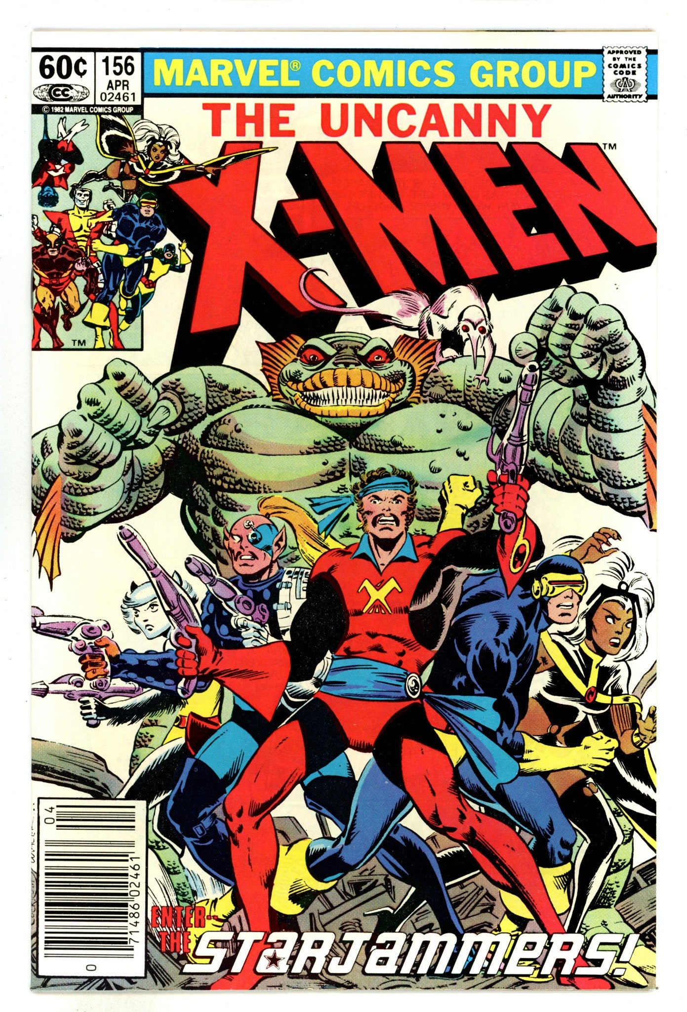 The Uncanny X-Men Vol 1 156 High Grade (1982) Newsstand 