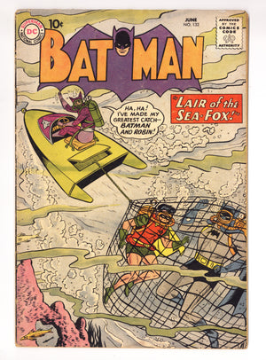 Batman Vol 1 132 VG+ (4.5) (1960)