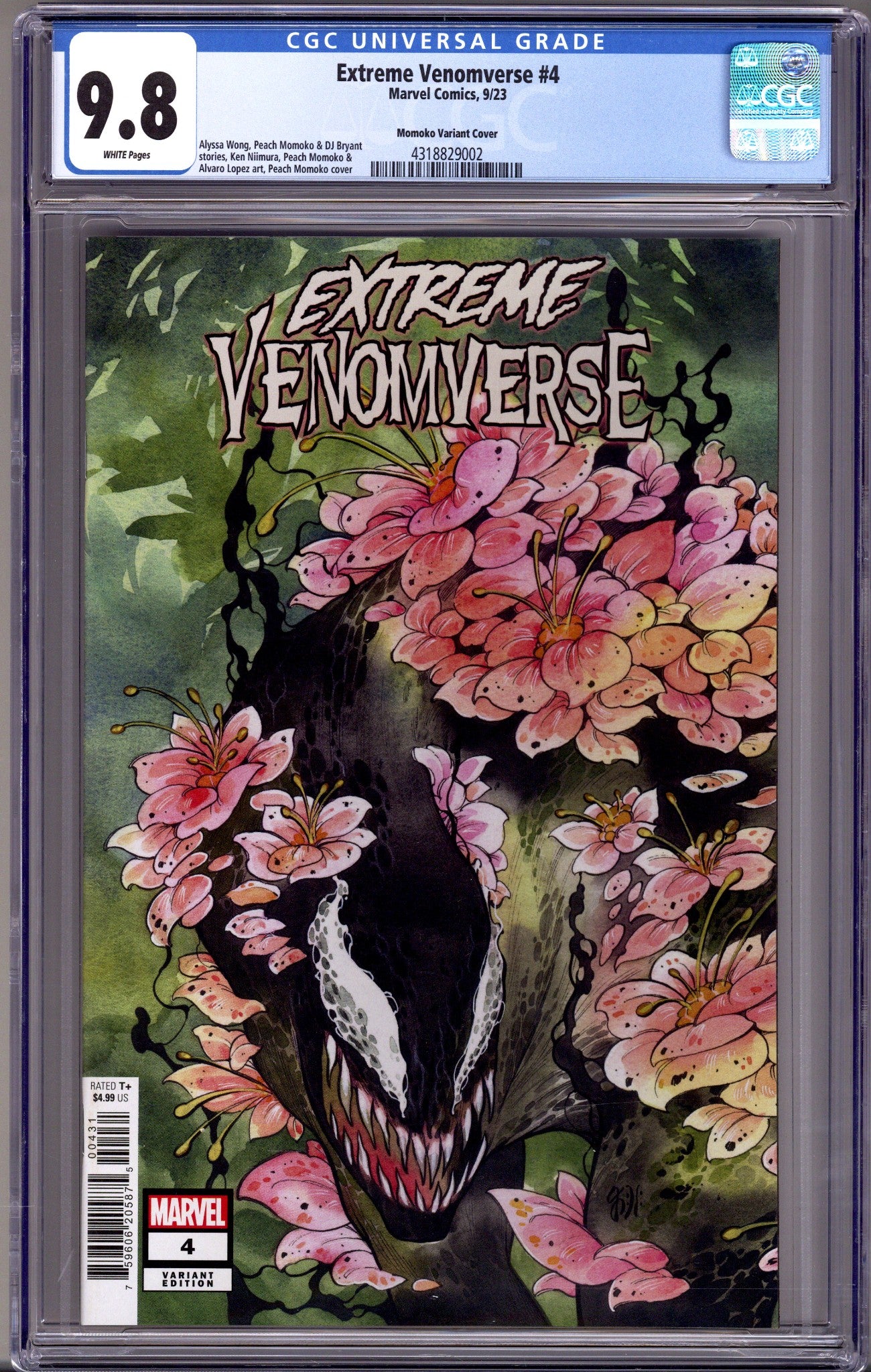Extreme Venomverse 4 CGC 9.8 (NM/M) (2023) Momoko Variant 