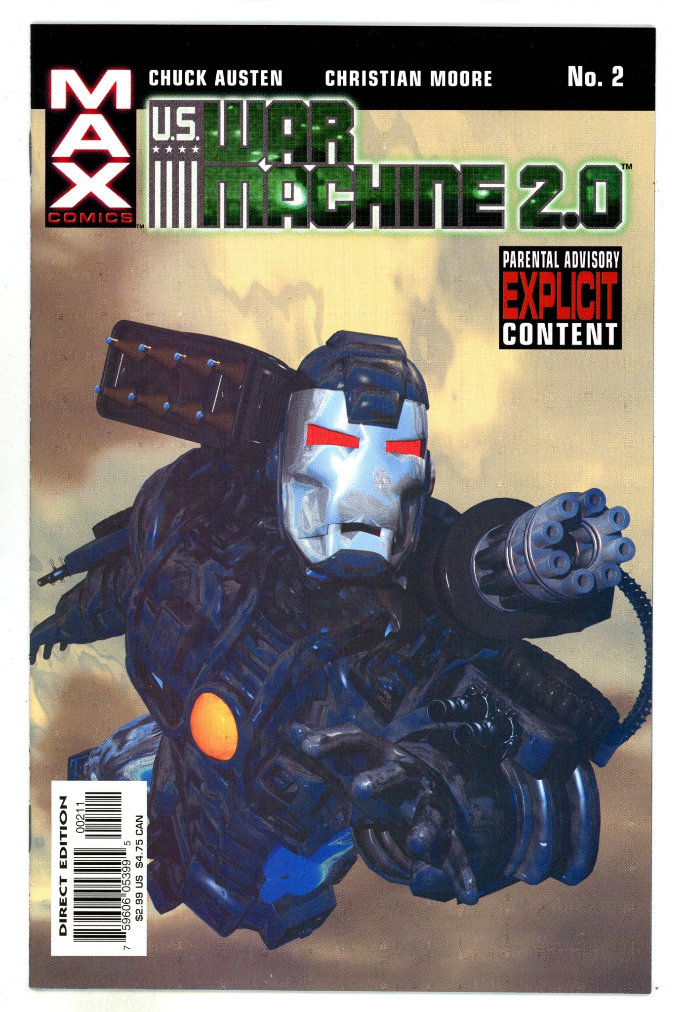 U.S. War Machine 2.0 2 High Grade (2003) 