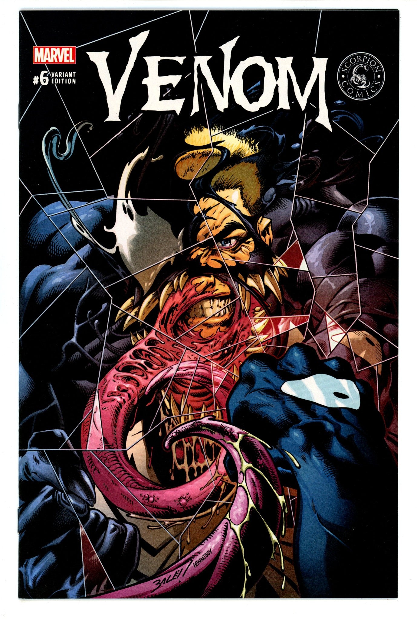 Venom Vol 3 6 NM- (9.2) (2017) Bagley Exclusive Variant 