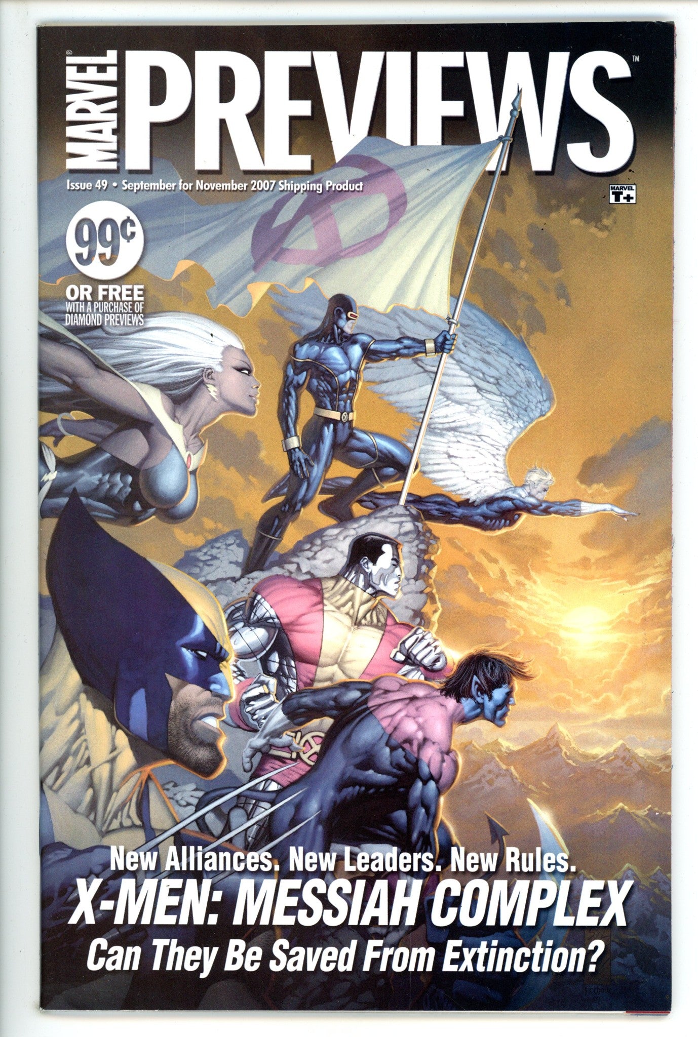 Marvel Previews Vol 1 49 High Grade (2007) 