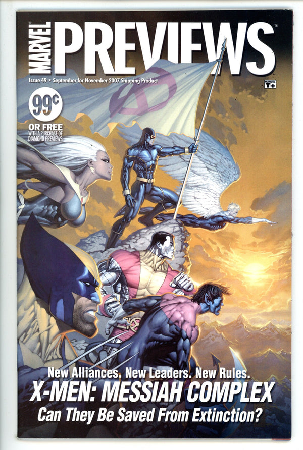 Marvel Previews Vol 1 49 High Grade (2007)
