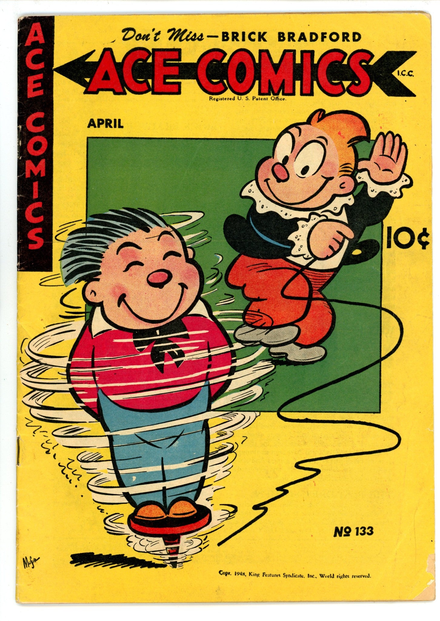 Ace Comics 133 VG+ (4.5) (1948) 