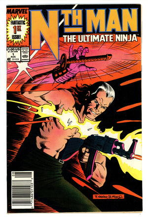 Nth Man the Ultimate Ninja 1 Low Grade (1989) Newsstand