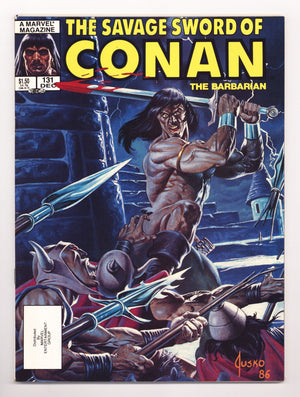 The Savage Sword of Conan Vol 1 131 High Grade (1986)