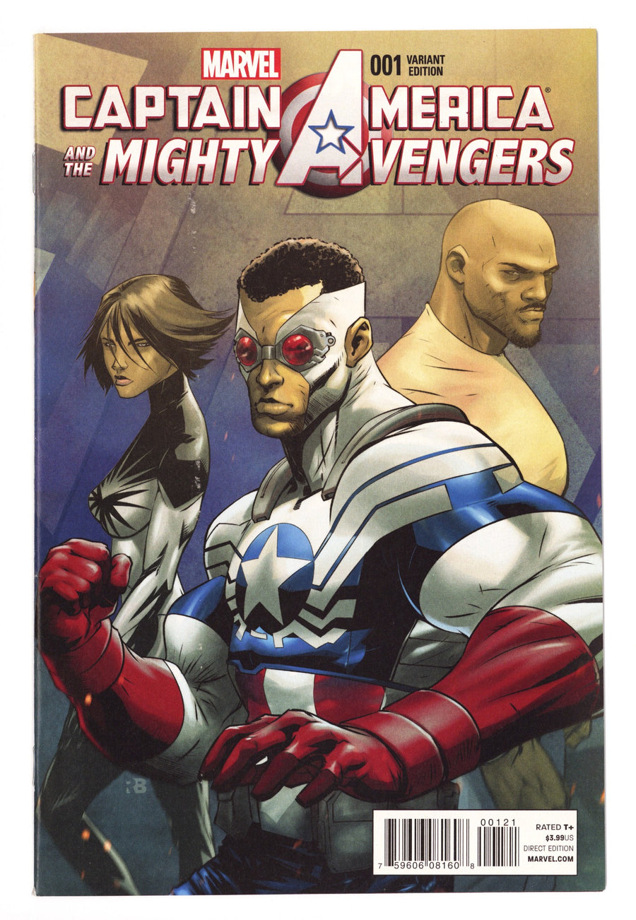 Captain America and the Mighty Avengers 1 High Grade (2015) Benjamin Variant 