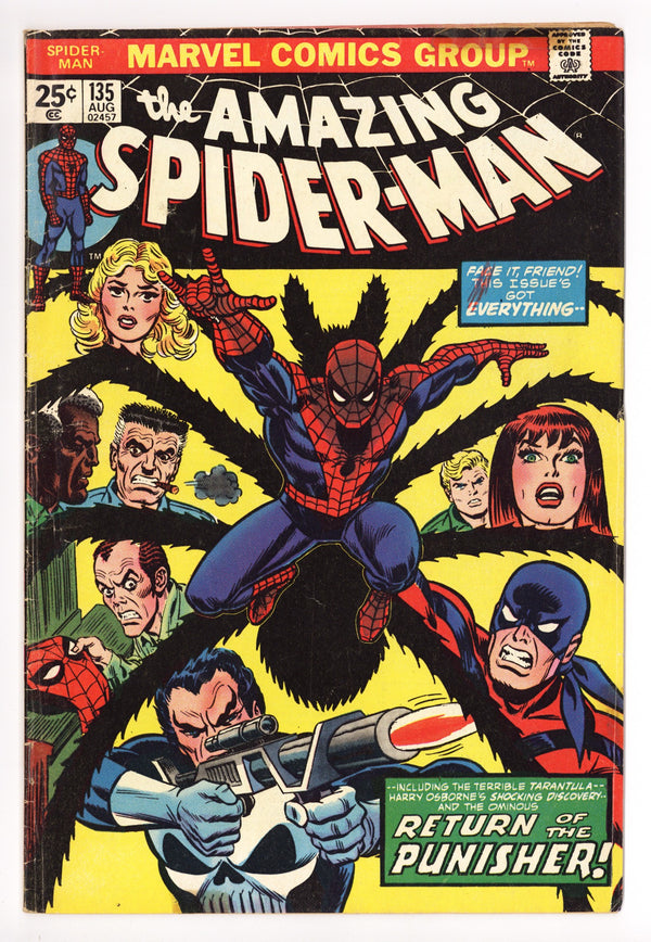 The Amazing Spider-Man Vol 1 135 GD/VG (3.0) (1974)