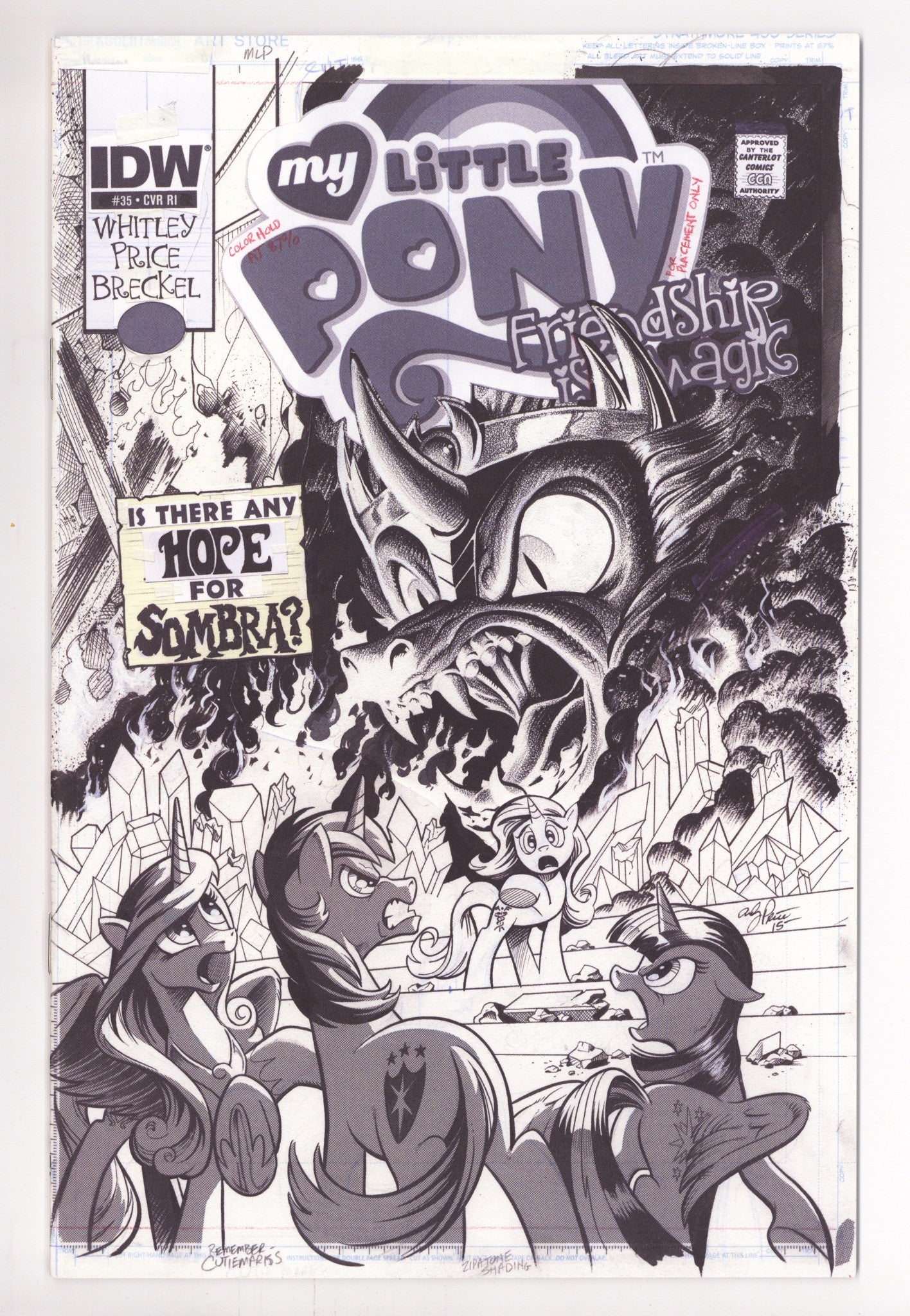 My Little Pony: Friendship Is Magic 35 VF (8.0) (2015) Price Artists Incentive Variant 