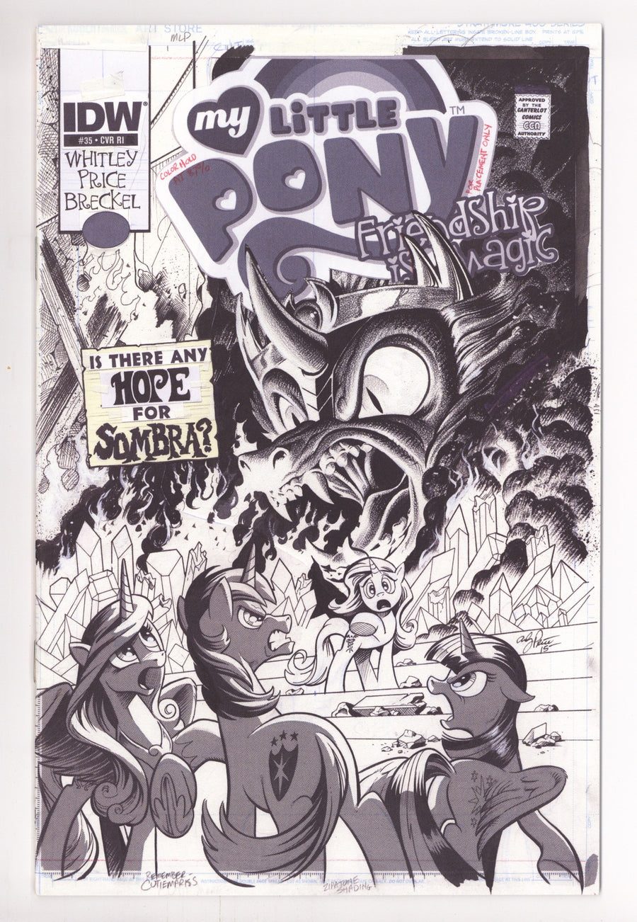 My Little Pony: Friendship Is Magic 35 VF (8.0) (2015) Price Artists Incentive Variant 
