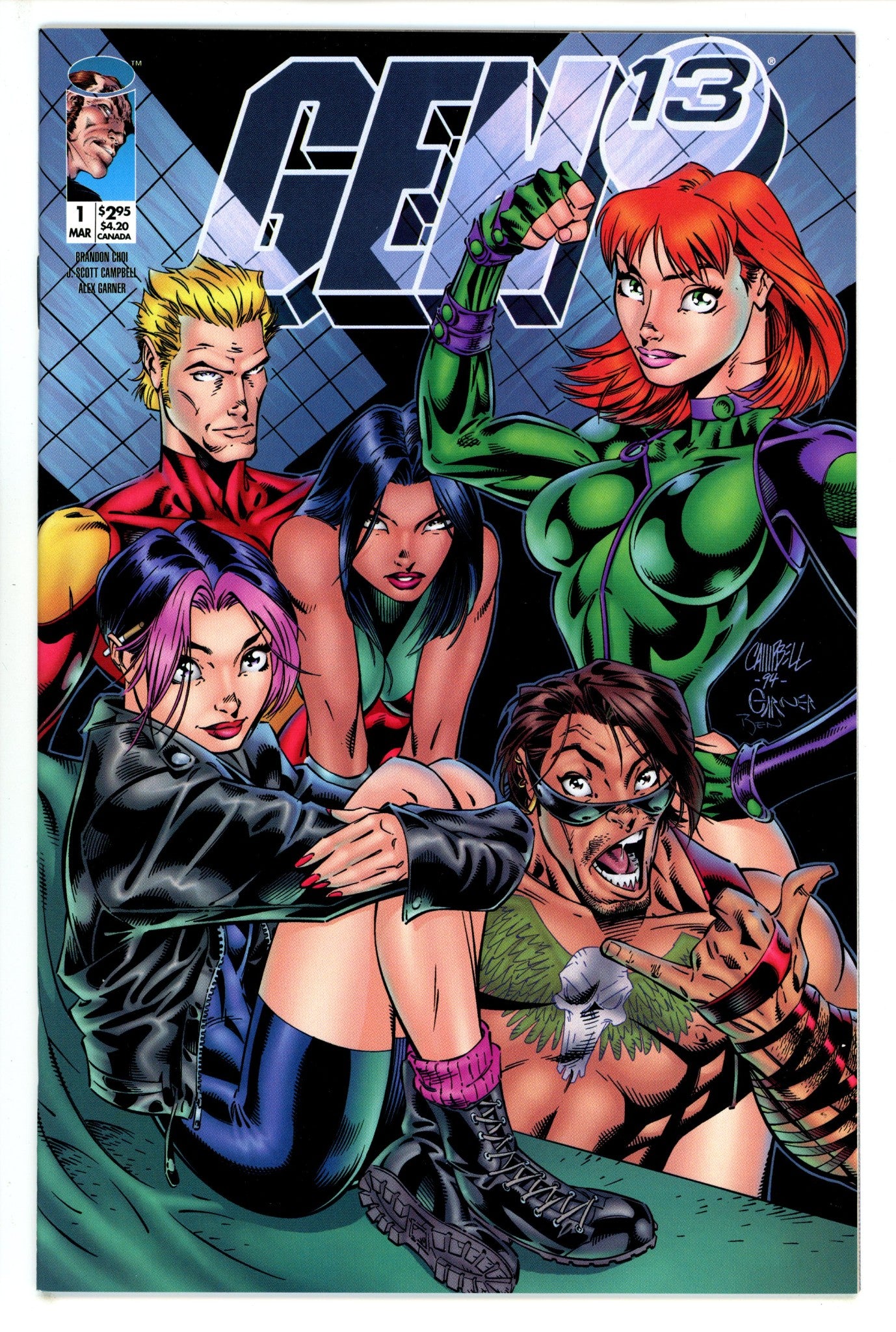 Gen 13 Vol 2 1 Campbell Variant NM (1995)