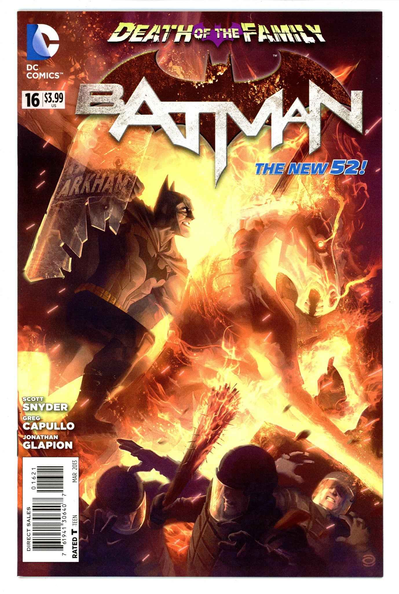 Batman Vol 2 16 High Grade (2013) Garner Variant 