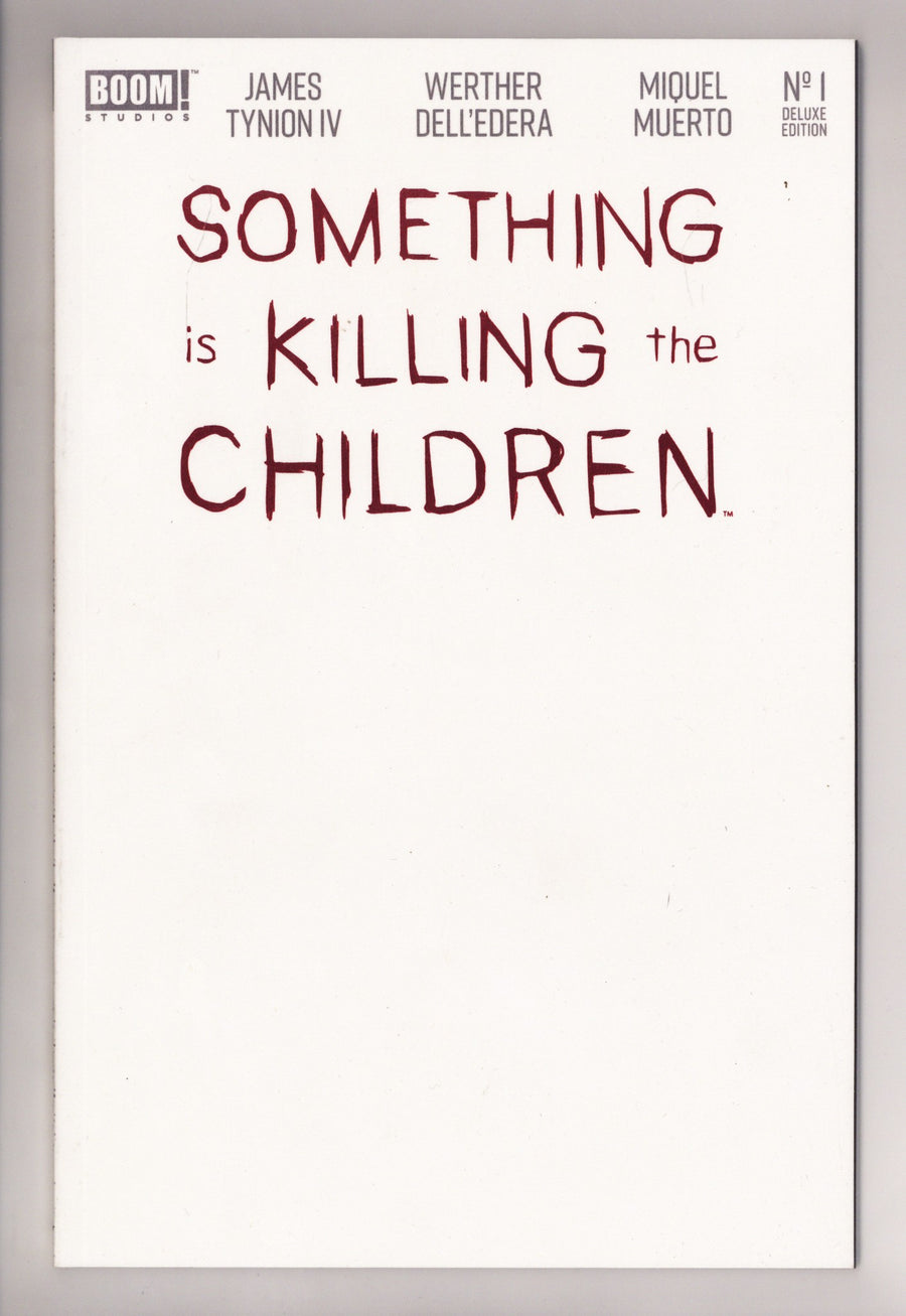Something Is Killing the Children Deluxe Edition 1 High Grade (2024) Blank Foil Variant 