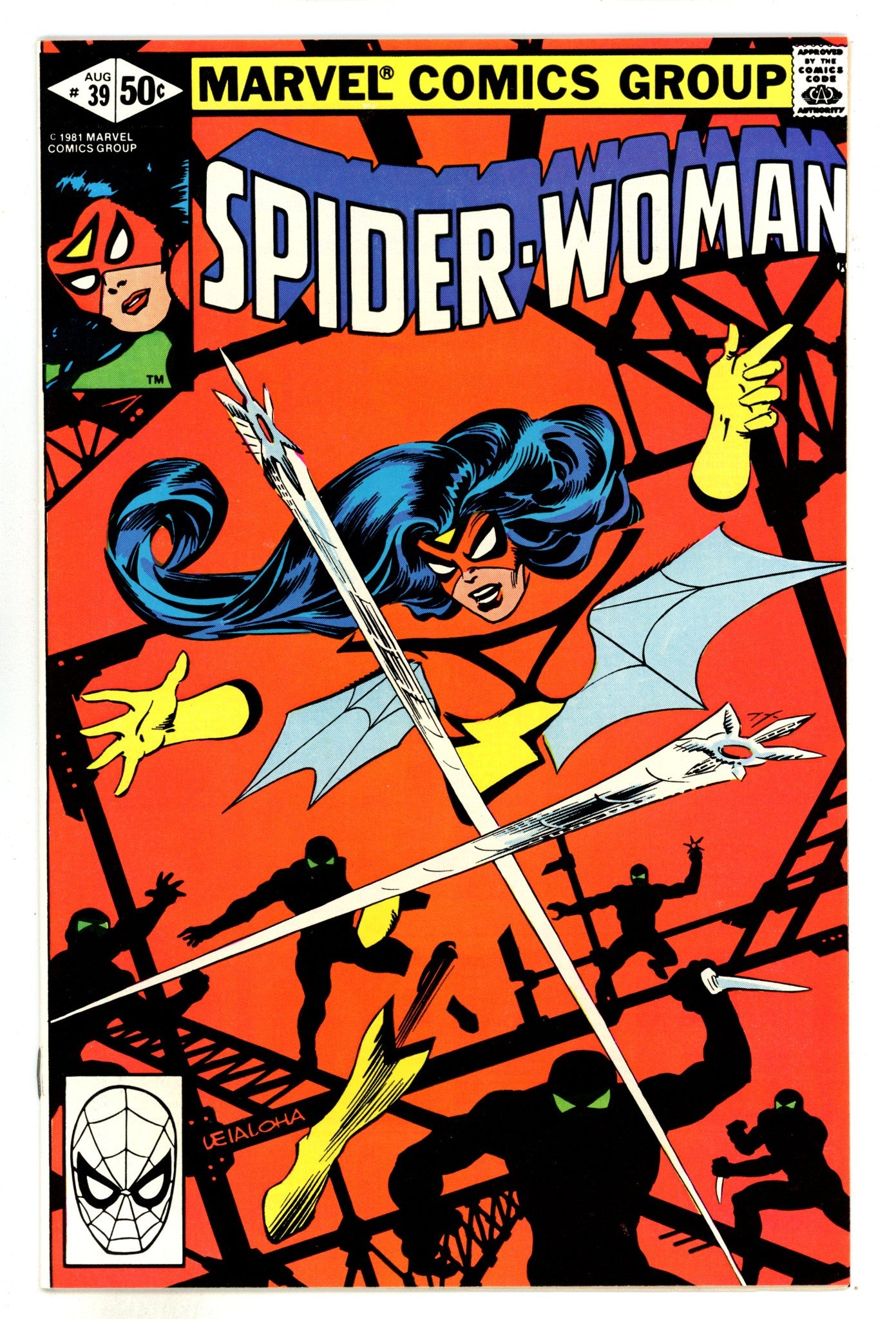 Spider-Woman Vol 1 39  VF+ (8.5)  (1981)  