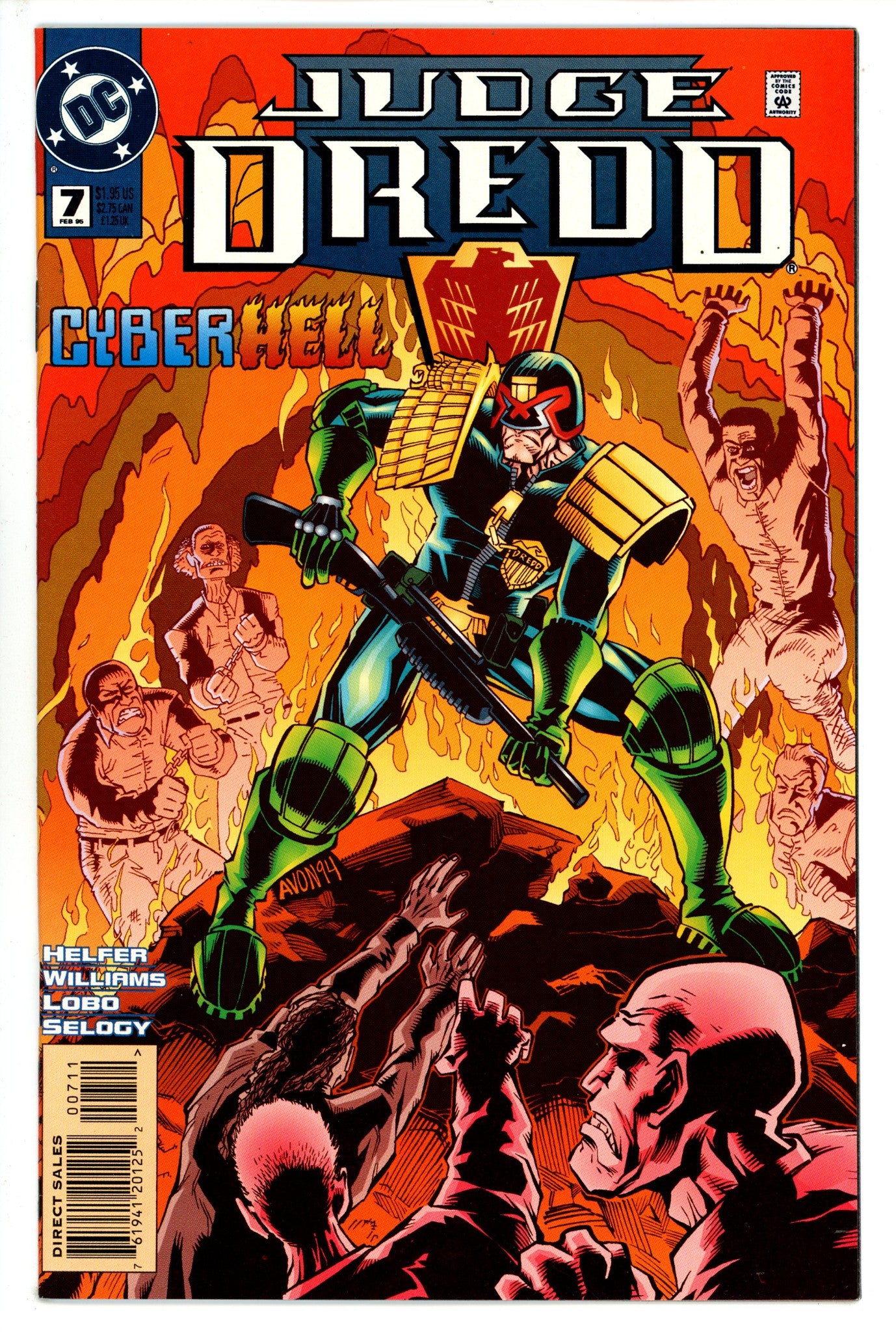 Judge Dredd Vol 3 7 (1994)