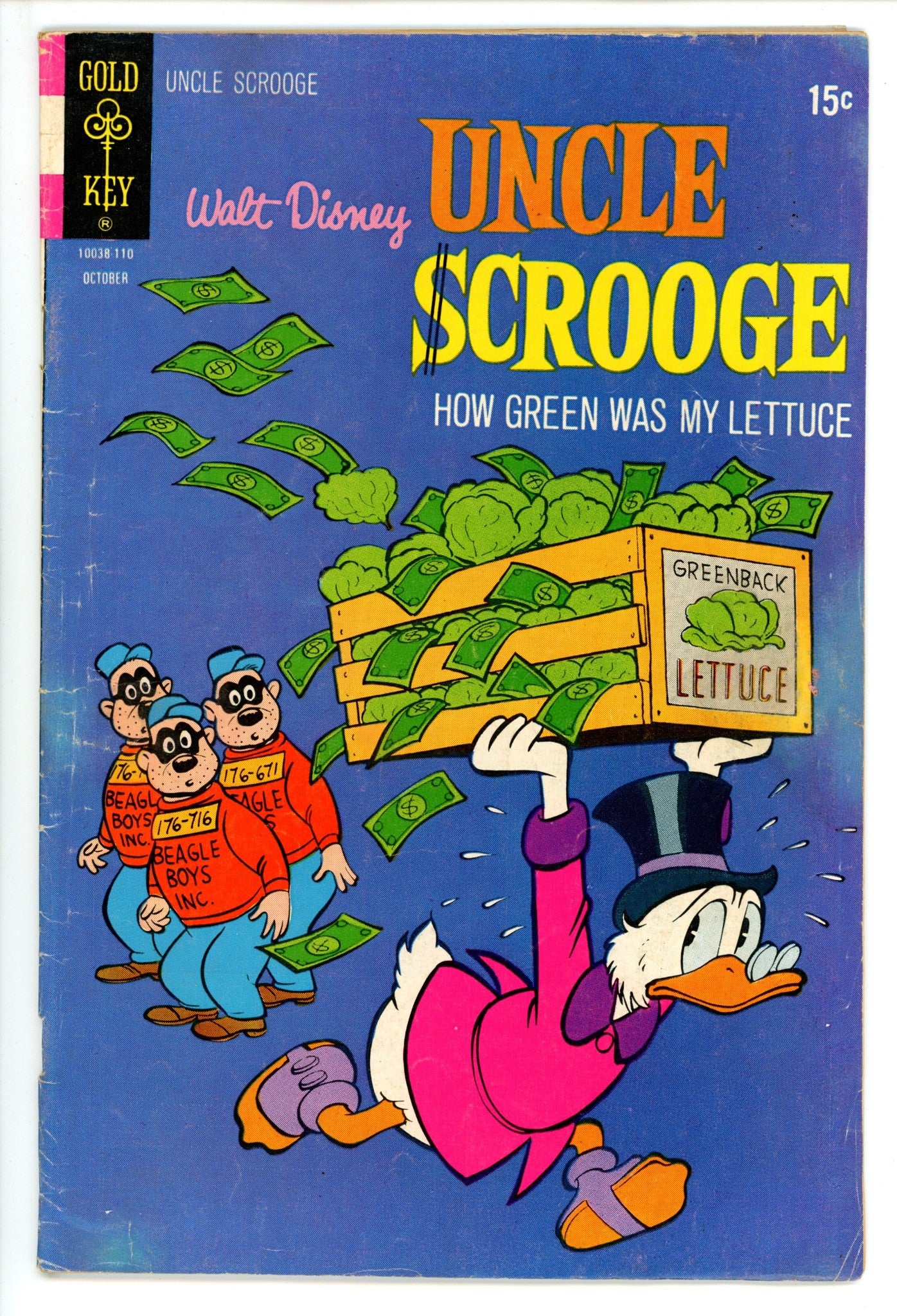 Uncle Scrooge 95 VG+ (1971)