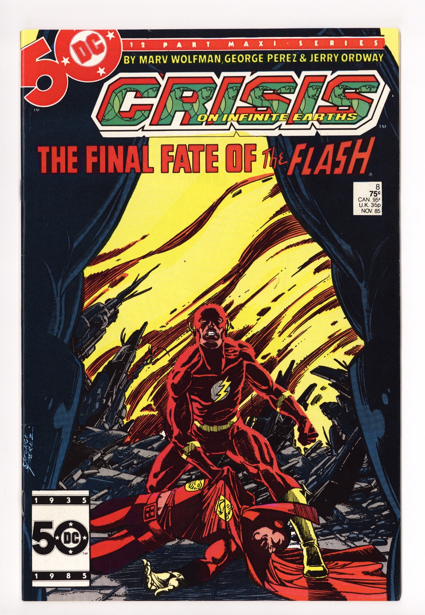 Crisis on Infinite Earths 8 VF (8.0) (1985) 