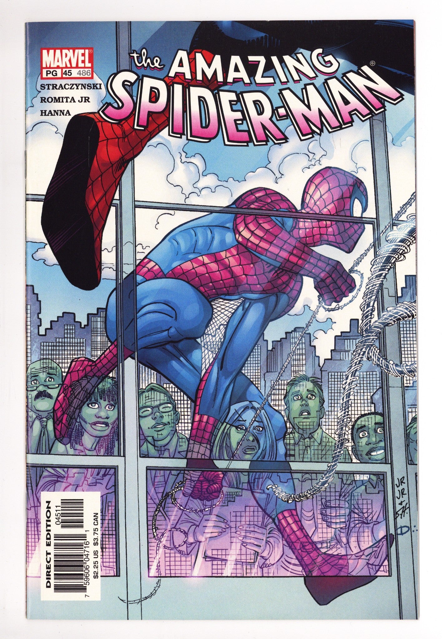 The Amazing Spider-Man Vol 2 45 (486) High Grade (2002) 