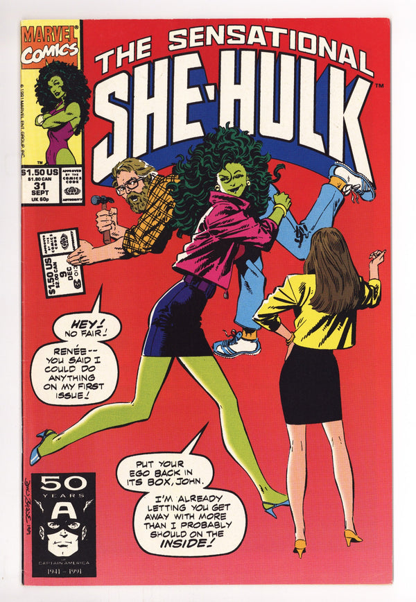 The Sensational She-Hulk 31 Mid Grade (1991)
