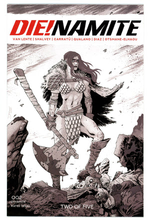 Die!namite 2 High Grade (2020) Shalvey B&W Incentive Variant