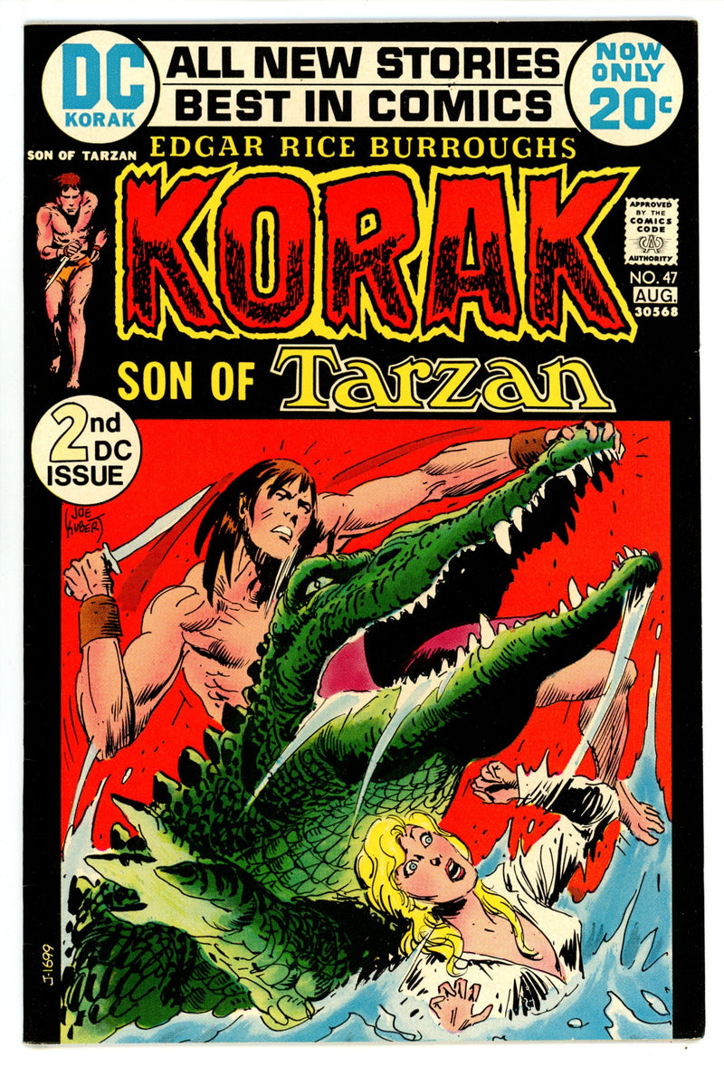 Korak, Son of Tarzan 47 VF- (7.5) (1972) 