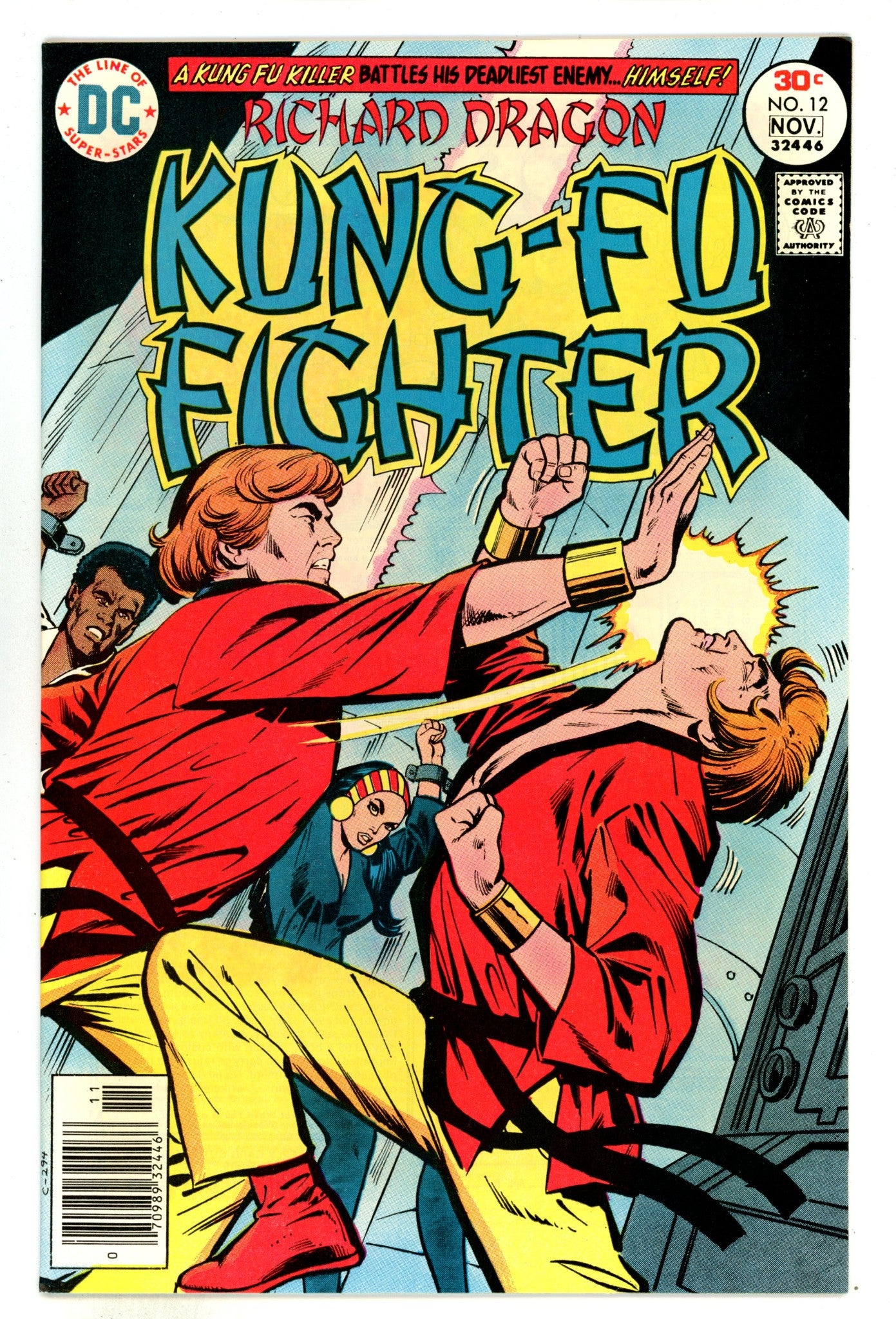 Richard Dragon, Kung-Fu Fighter 12 NM- (9.2) (1976) 