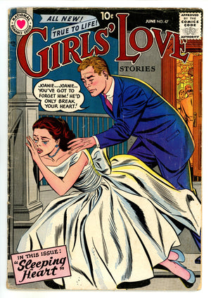 Girls' Love Stories 47 VG (4.0) (1957) 