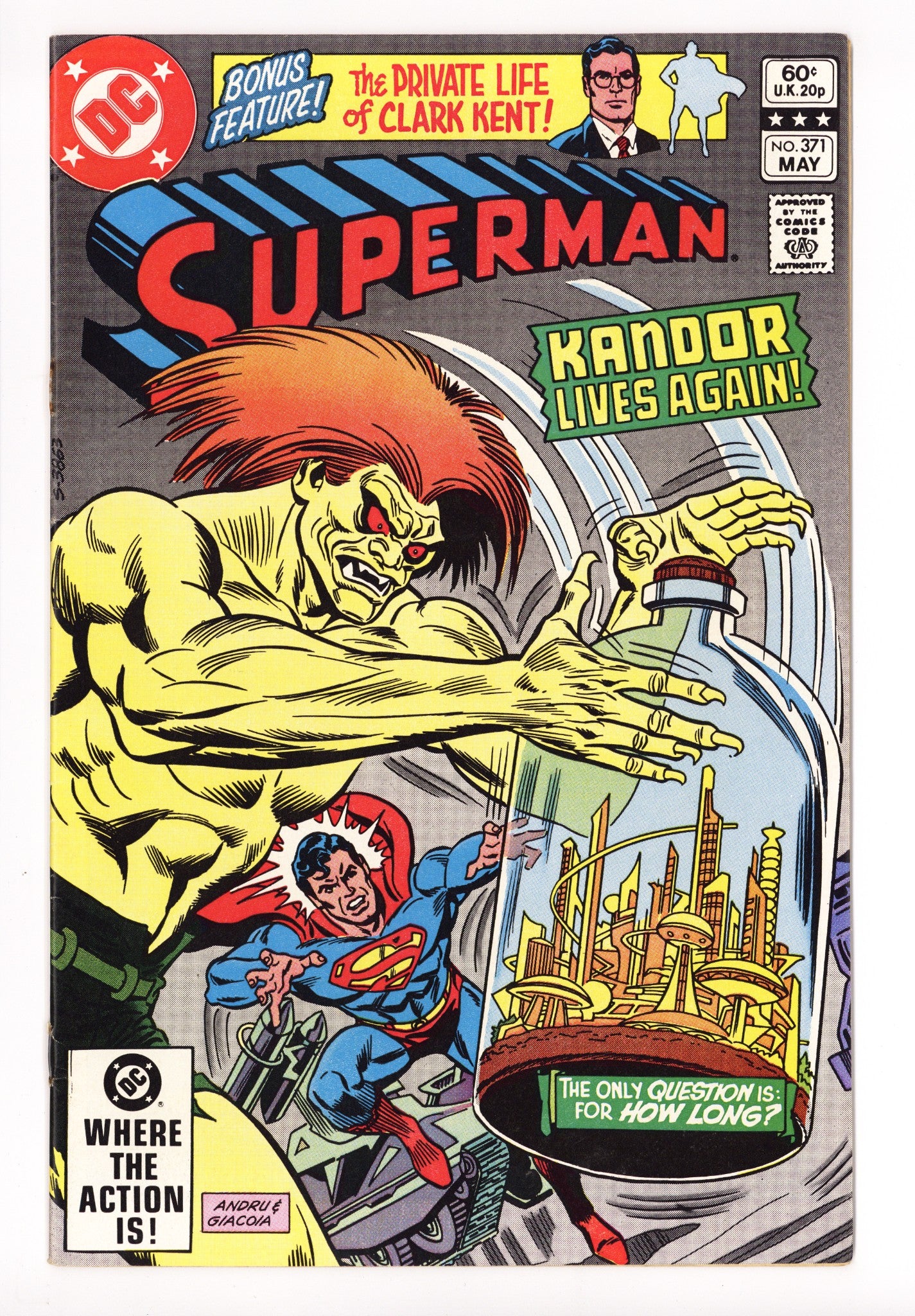 Superman Vol 1 371 Mid Grade (1982) 